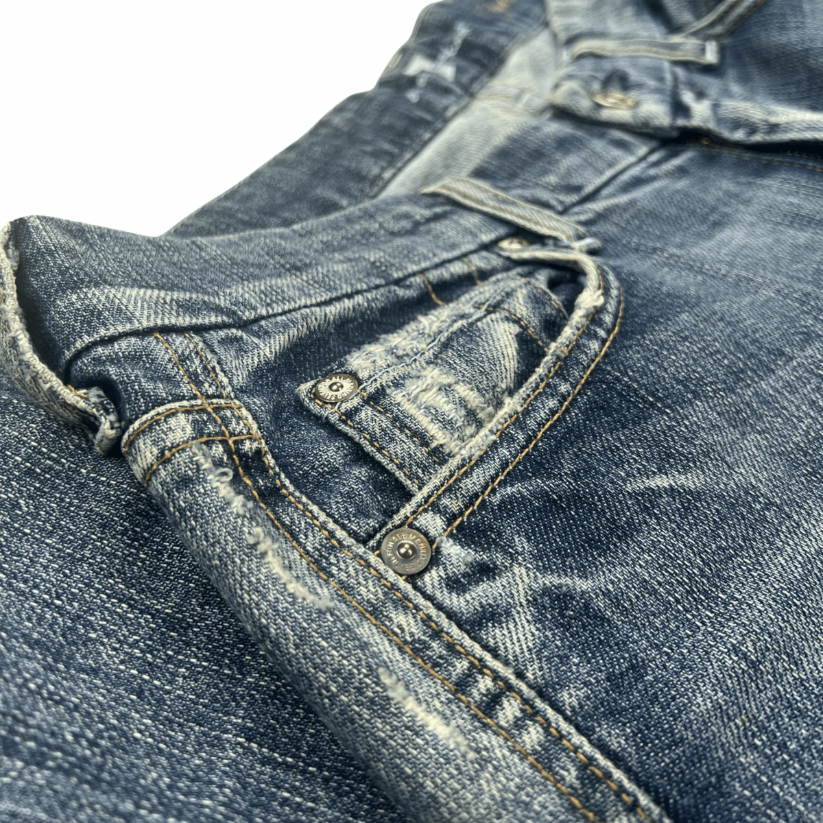 vintage Vintage 7 For All Mankind `A` Pocket Jeans - Past Perfect