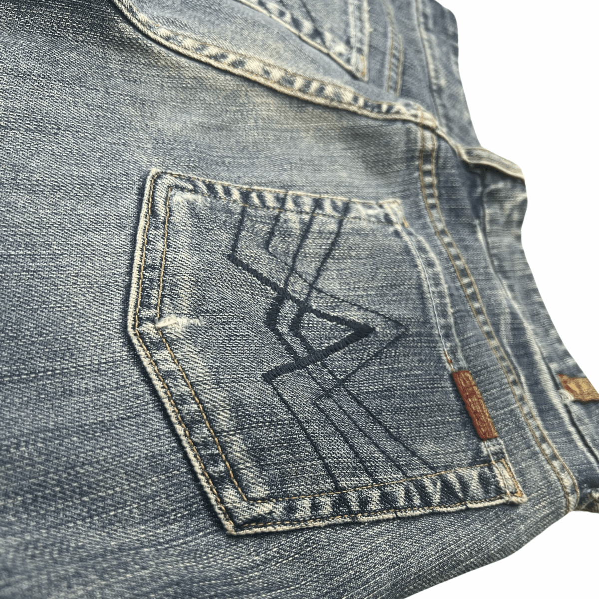 vintage Vintage 7 For All Mankind `A` Pocket Jeans - Past Perfect