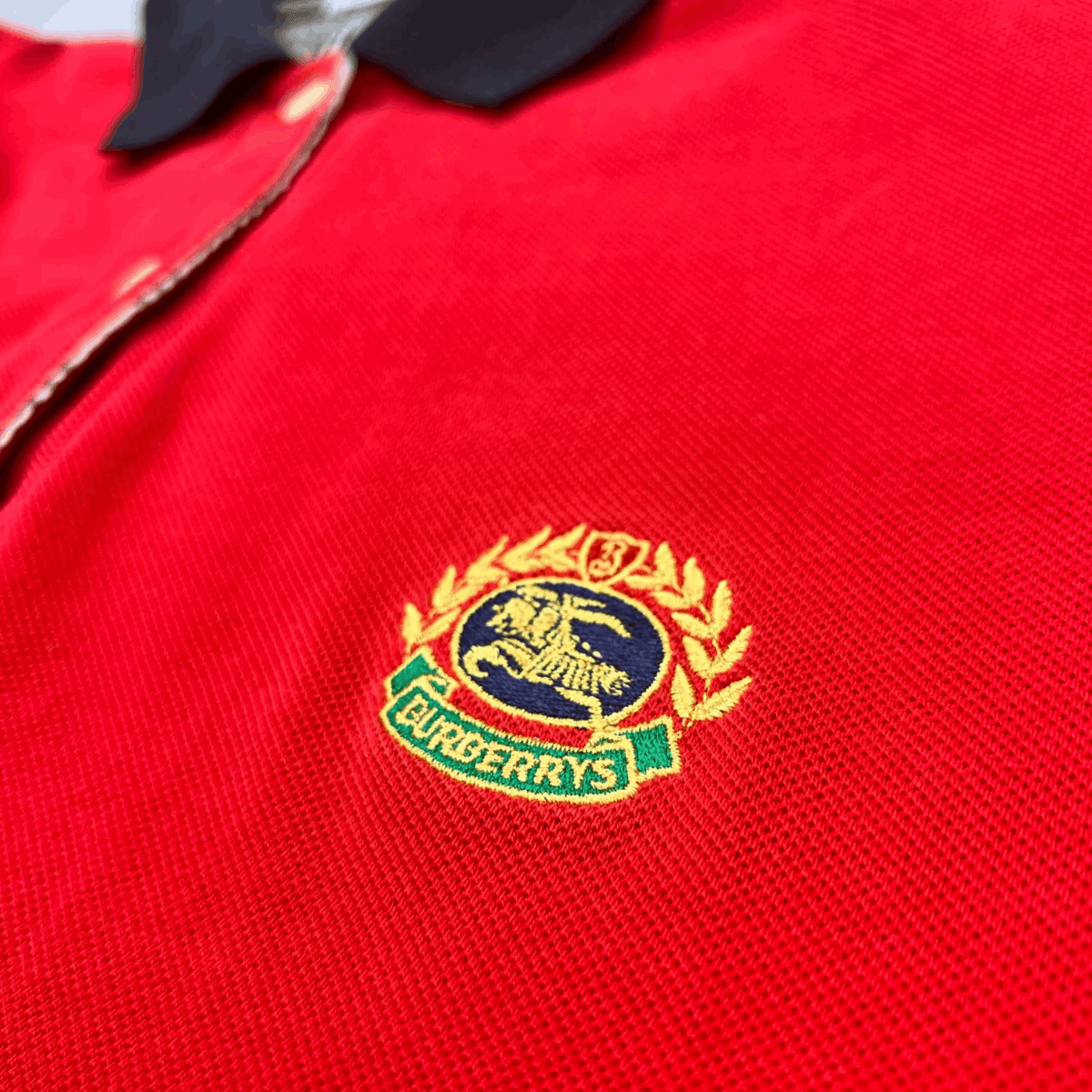 vintage Vintage Rare 90‘s Burberry London Polo - Past Perfect