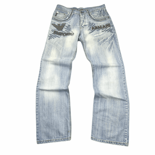 vintage Vintage Custom Rare Armani Jeans 90`s - Past Perfect