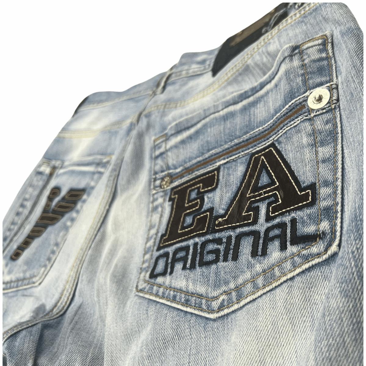 vintage Vintage Custom Rare Armani Jeans 90`s - Past Perfect